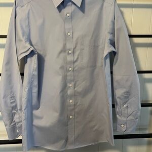 EUC Men's Gold Label Slim Fit, 15 1/2, 33 Roundtree & Yorke, Blue, H3